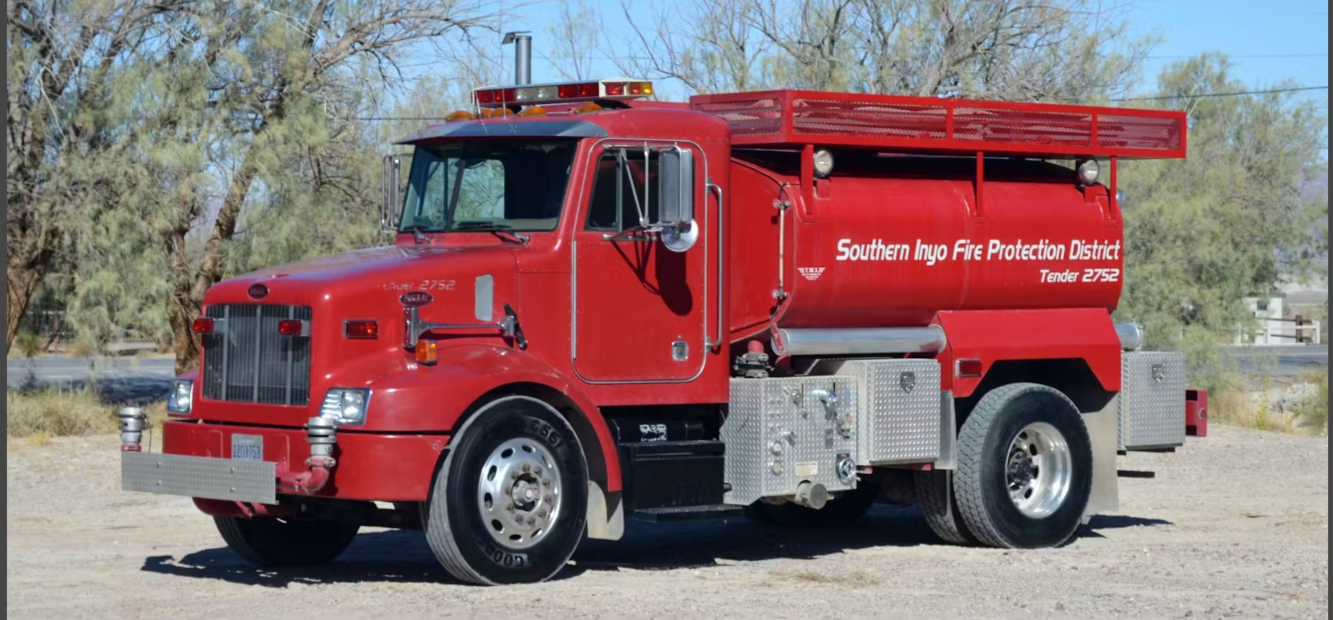 Southern Inyo Fire Protection District tender event graphic